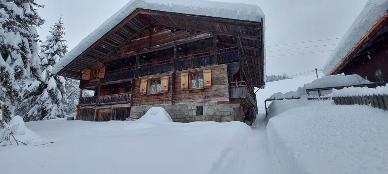 Lachat Appartement En Chalet Typique Ле-Гран-Борнан Екстер'єр фото
